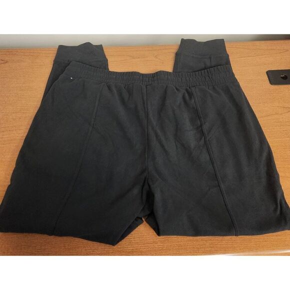 MONDETTA Joggers Adult XXL Black Soft Plush Cozy Warm Drawstring Womens - Picture 7 of 9